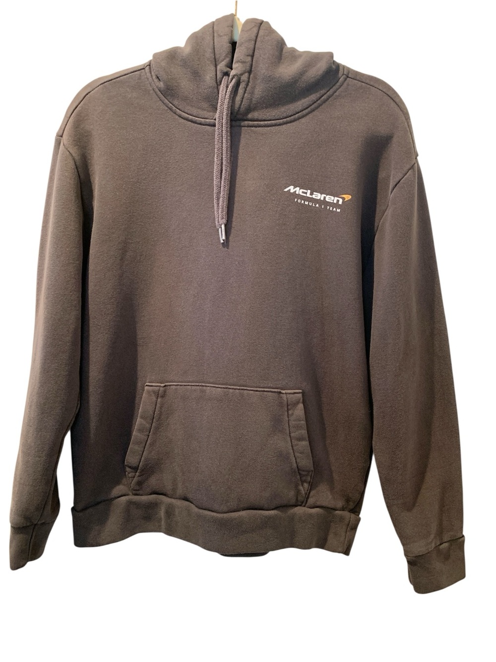HOLLISTER McLaren Formula 1 Team Men’s Graphic Hoodie MCL60 2023 Gray Small